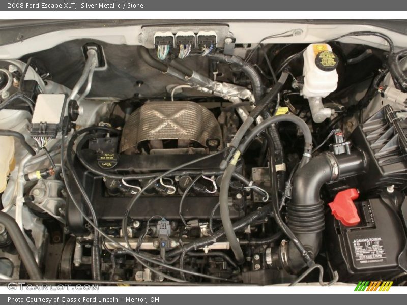 Silver Metallic / Stone 2008 Ford Escape XLT