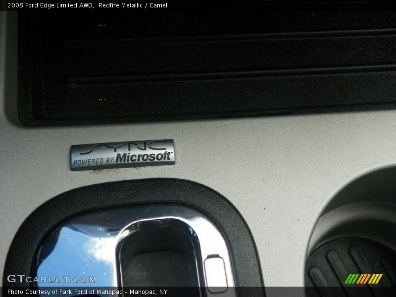Redfire Metallic / Camel 2008 Ford Edge Limited AWD