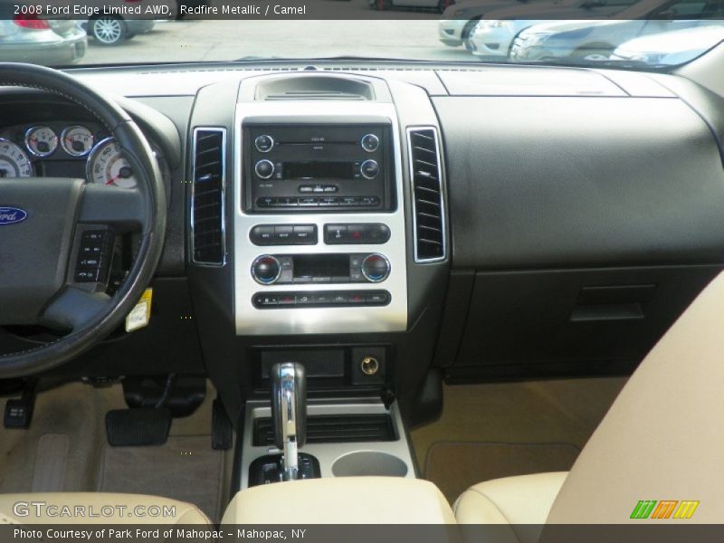 Redfire Metallic / Camel 2008 Ford Edge Limited AWD