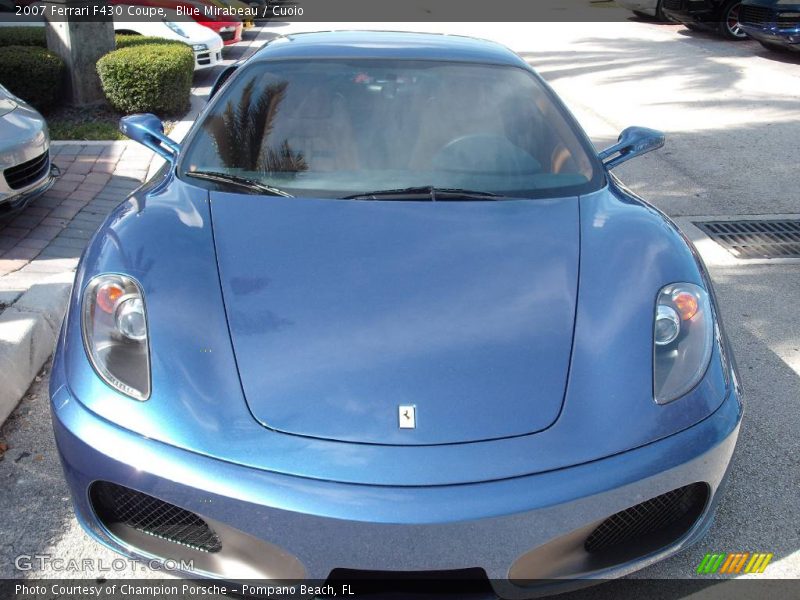 Blue Mirabeau / Cuoio 2007 Ferrari F430 Coupe