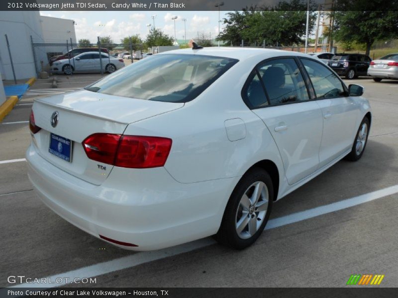 Candy White / Titan Black 2012 Volkswagen Jetta TDI Sedan