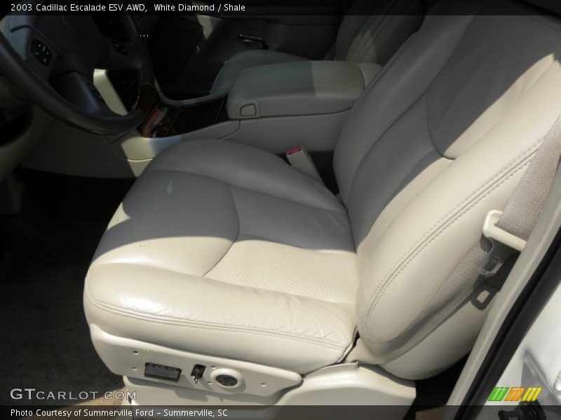 White Diamond / Shale 2003 Cadillac Escalade ESV AWD