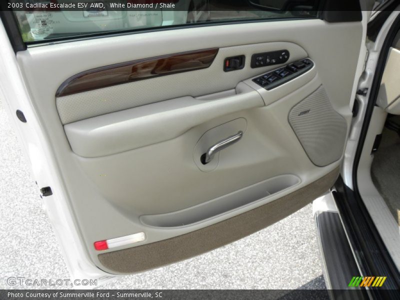 White Diamond / Shale 2003 Cadillac Escalade ESV AWD