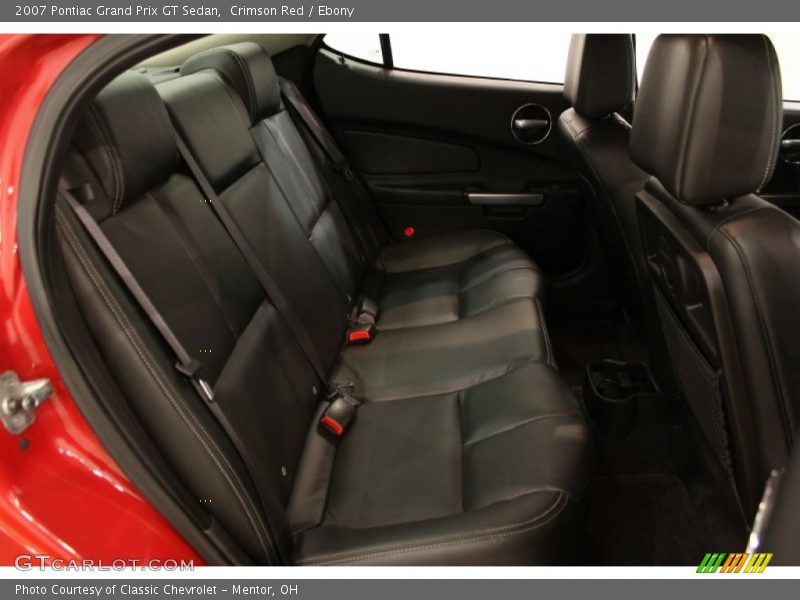 Crimson Red / Ebony 2007 Pontiac Grand Prix GT Sedan