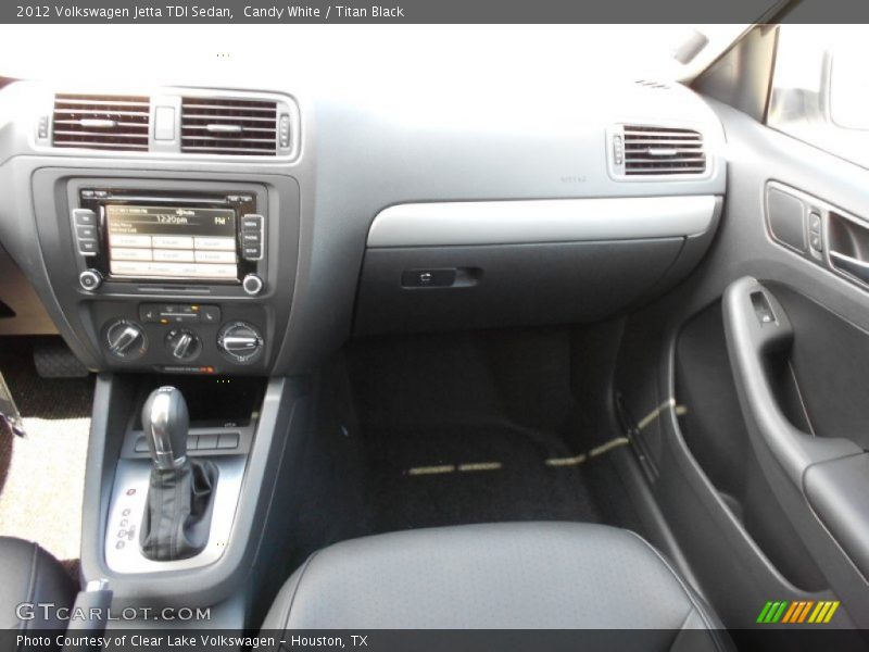 Candy White / Titan Black 2012 Volkswagen Jetta TDI Sedan