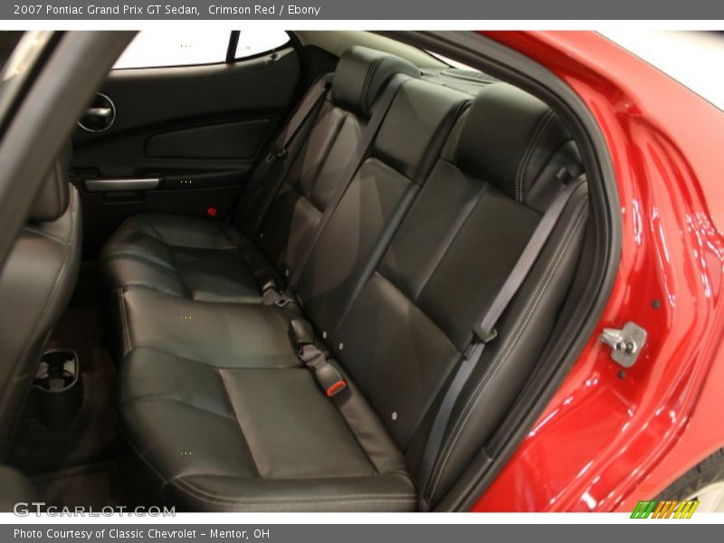 Crimson Red / Ebony 2007 Pontiac Grand Prix GT Sedan