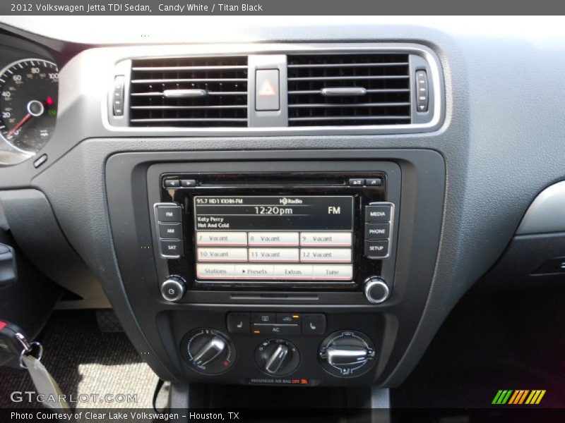 Candy White / Titan Black 2012 Volkswagen Jetta TDI Sedan