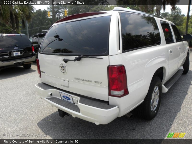 White Diamond / Shale 2003 Cadillac Escalade ESV AWD