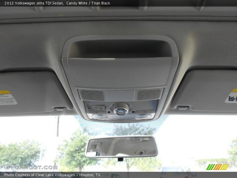 Candy White / Titan Black 2012 Volkswagen Jetta TDI Sedan