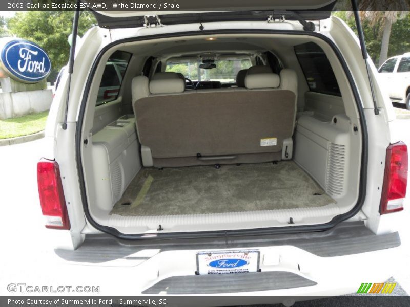 White Diamond / Shale 2003 Cadillac Escalade ESV AWD