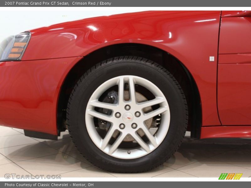 Crimson Red / Ebony 2007 Pontiac Grand Prix GT Sedan