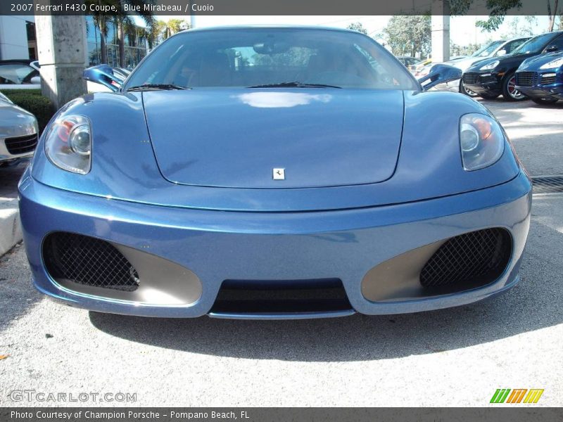 Blue Mirabeau / Cuoio 2007 Ferrari F430 Coupe
