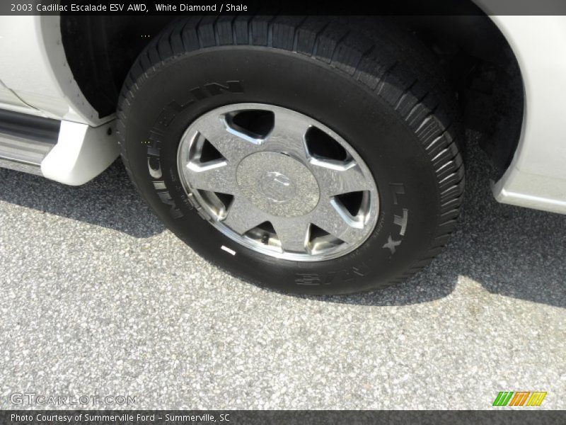 White Diamond / Shale 2003 Cadillac Escalade ESV AWD