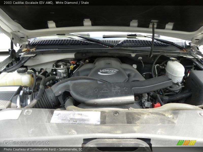 White Diamond / Shale 2003 Cadillac Escalade ESV AWD