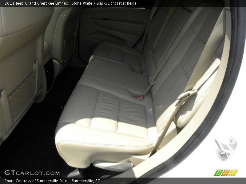 Stone White / Black/Light Frost Beige 2011 Jeep Grand Cherokee Limited