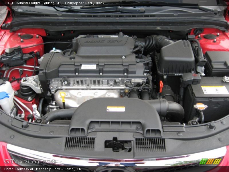 Chilipepper Red / Black 2011 Hyundai Elantra Touring GLS