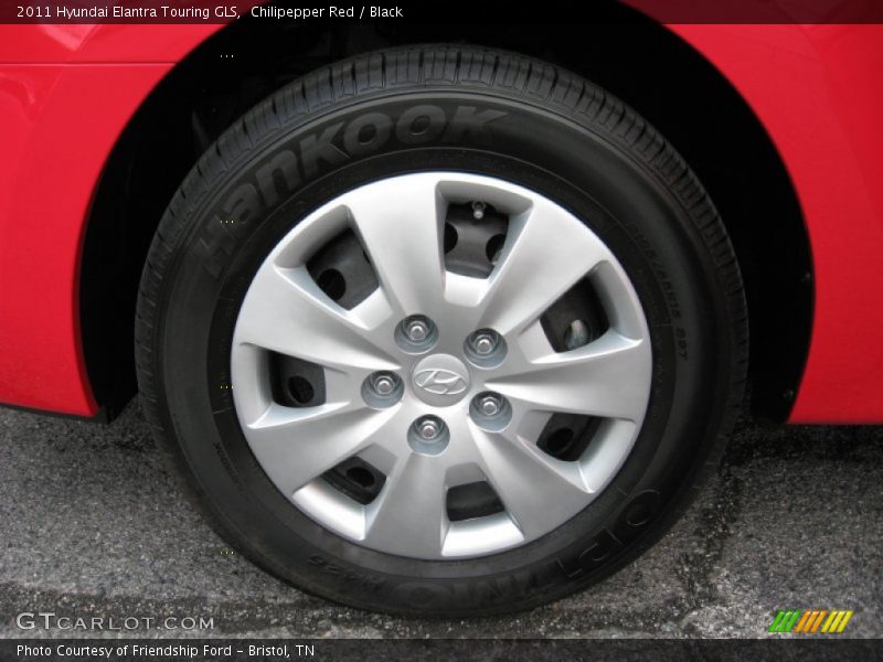 Chilipepper Red / Black 2011 Hyundai Elantra Touring GLS
