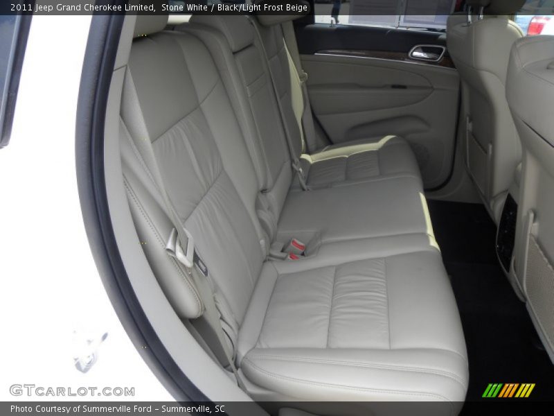 Stone White / Black/Light Frost Beige 2011 Jeep Grand Cherokee Limited