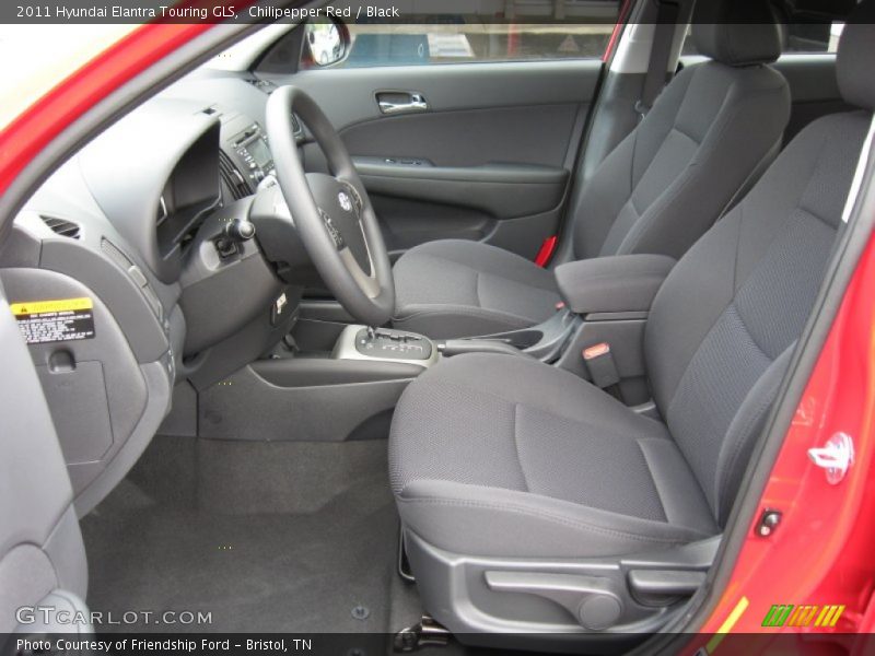 Chilipepper Red / Black 2011 Hyundai Elantra Touring GLS