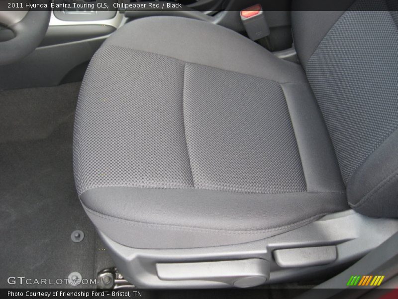 Chilipepper Red / Black 2011 Hyundai Elantra Touring GLS