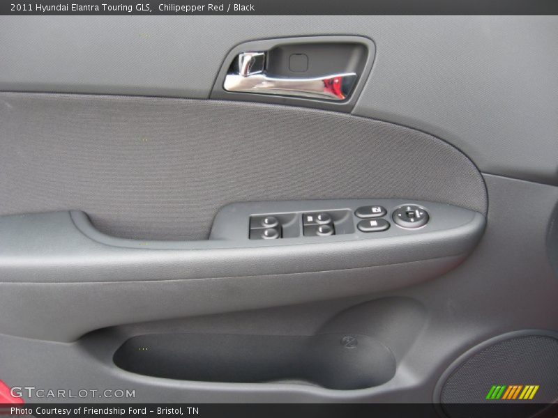 Chilipepper Red / Black 2011 Hyundai Elantra Touring GLS