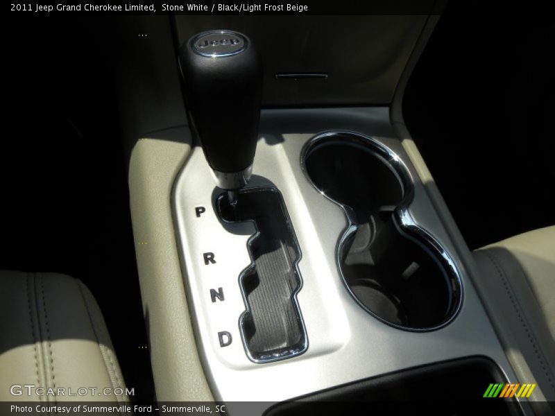 Stone White / Black/Light Frost Beige 2011 Jeep Grand Cherokee Limited