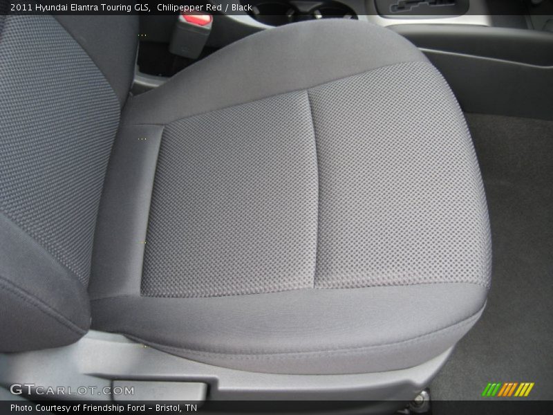 Chilipepper Red / Black 2011 Hyundai Elantra Touring GLS