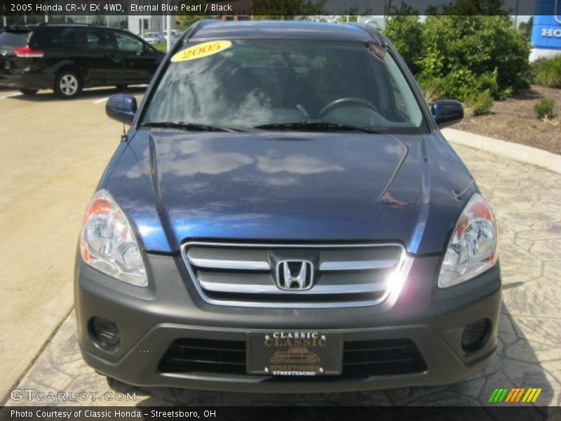Eternal Blue Pearl / Black 2005 Honda CR-V EX 4WD