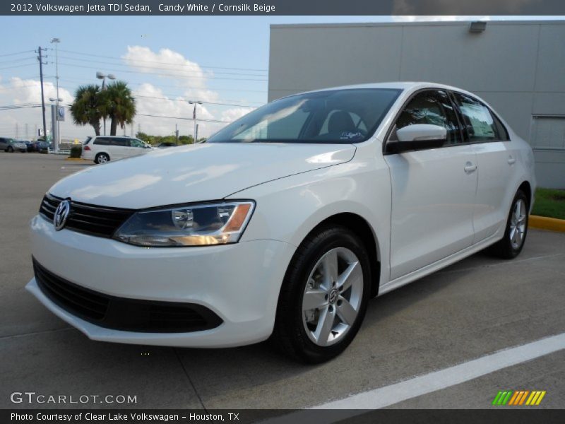 Front 3/4 View of 2012 Jetta TDI Sedan
