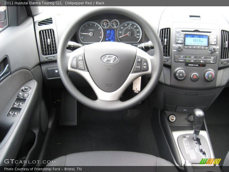 Chilipepper Red / Black 2011 Hyundai Elantra Touring GLS