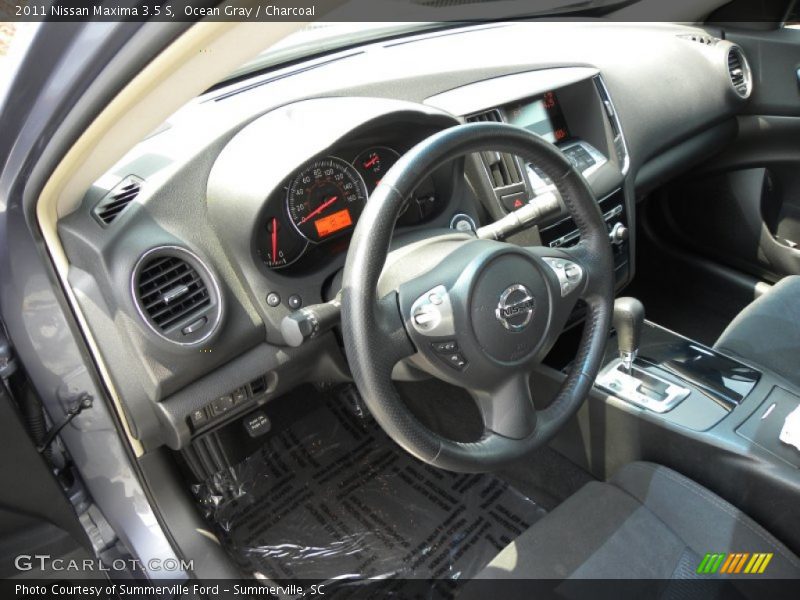 Ocean Gray / Charcoal 2011 Nissan Maxima 3.5 S