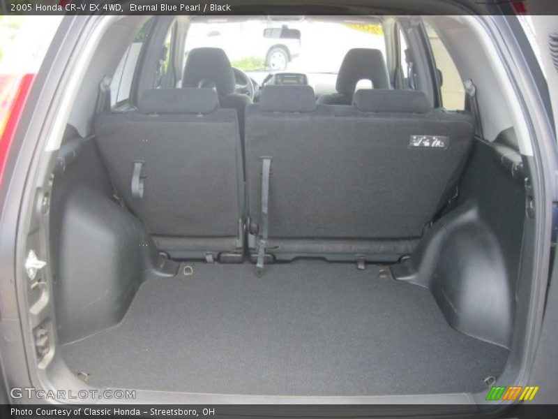 Eternal Blue Pearl / Black 2005 Honda CR-V EX 4WD