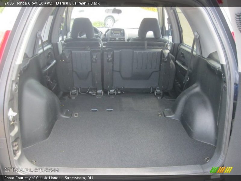 Eternal Blue Pearl / Black 2005 Honda CR-V EX 4WD