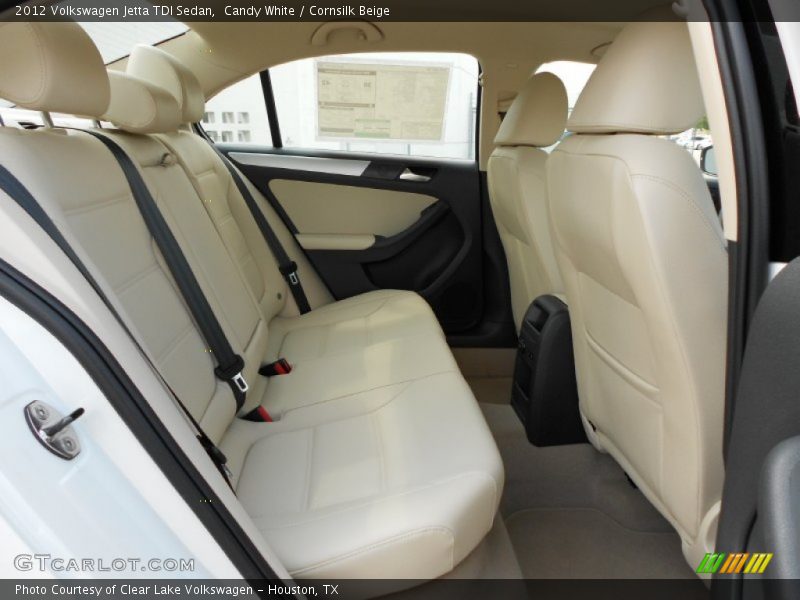  2012 Jetta TDI Sedan Cornsilk Beige Interior