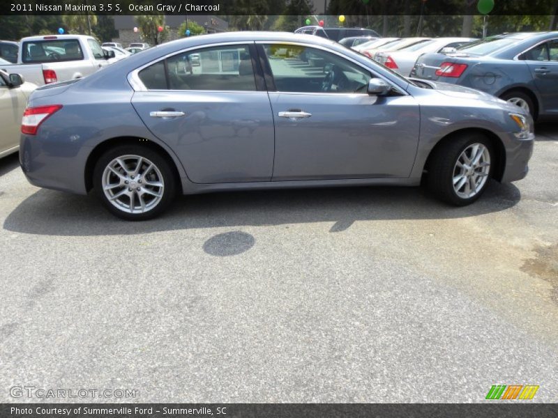 Ocean Gray / Charcoal 2011 Nissan Maxima 3.5 S