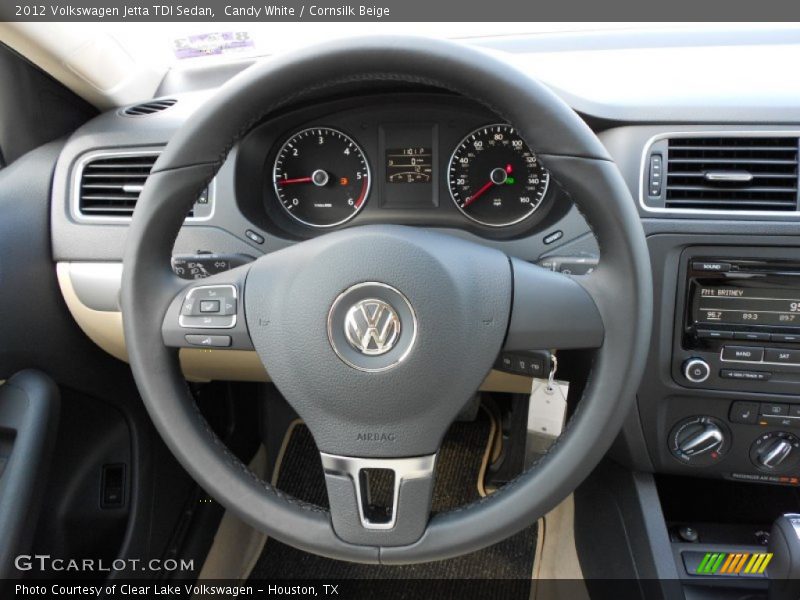  2012 Jetta TDI Sedan Steering Wheel