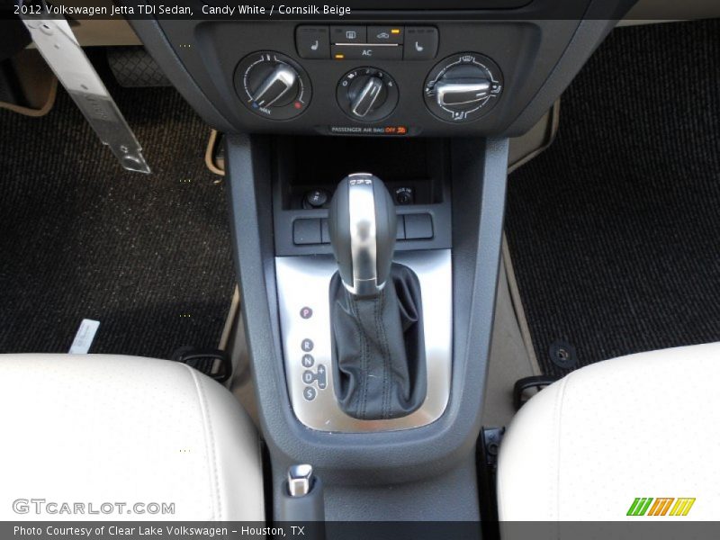  2012 Jetta TDI Sedan 6 Speed DSG Dual-Clutch Automatic Shifter