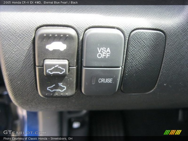 Eternal Blue Pearl / Black 2005 Honda CR-V EX 4WD