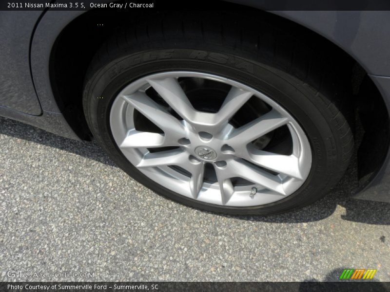 Ocean Gray / Charcoal 2011 Nissan Maxima 3.5 S