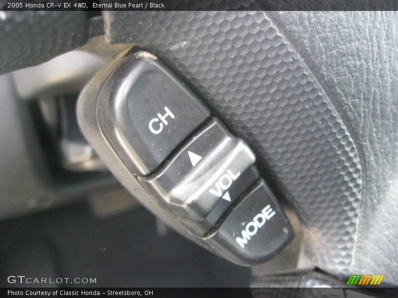 Eternal Blue Pearl / Black 2005 Honda CR-V EX 4WD