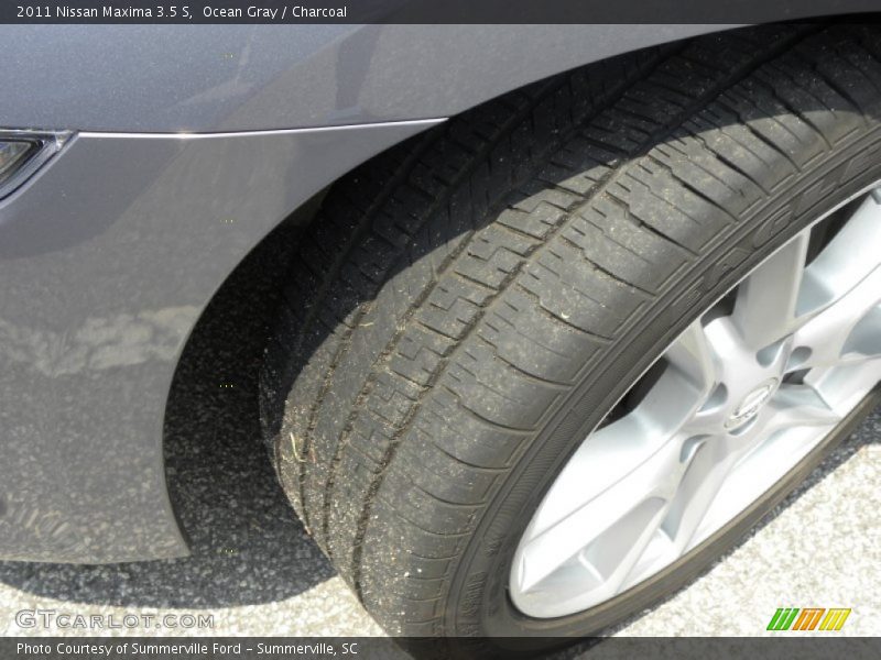 Ocean Gray / Charcoal 2011 Nissan Maxima 3.5 S