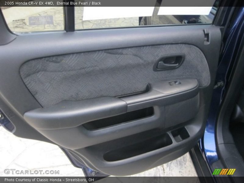 Eternal Blue Pearl / Black 2005 Honda CR-V EX 4WD