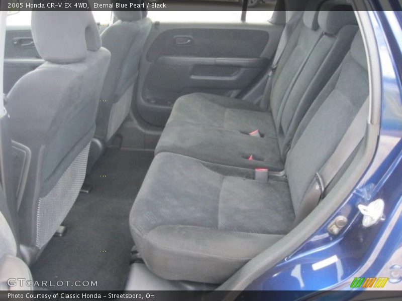 Eternal Blue Pearl / Black 2005 Honda CR-V EX 4WD