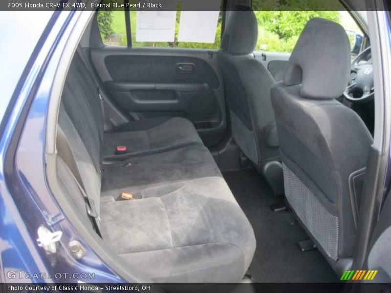 Eternal Blue Pearl / Black 2005 Honda CR-V EX 4WD
