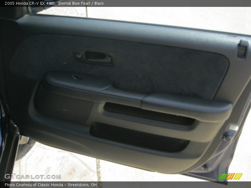 Eternal Blue Pearl / Black 2005 Honda CR-V EX 4WD