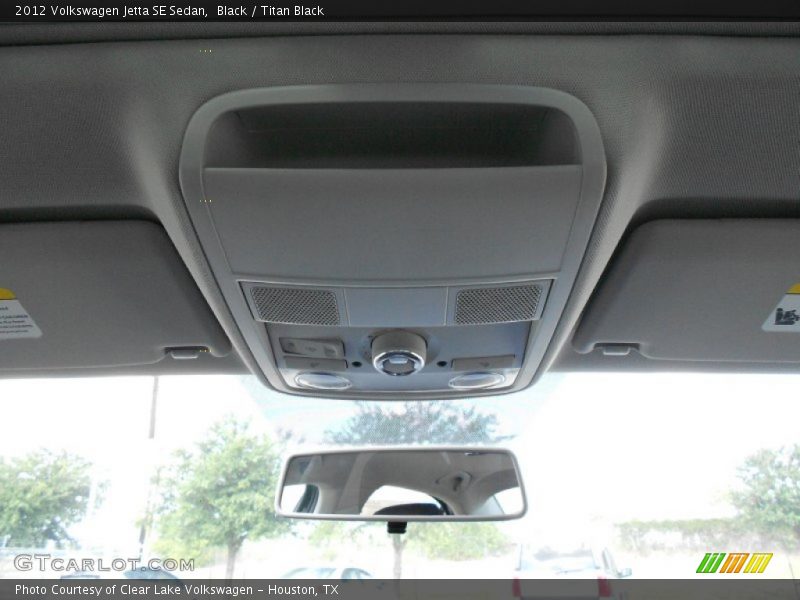 Black / Titan Black 2012 Volkswagen Jetta SE Sedan
