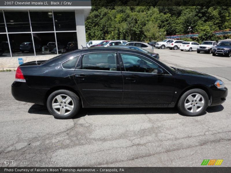 Black / Gray 2007 Chevrolet Impala LS