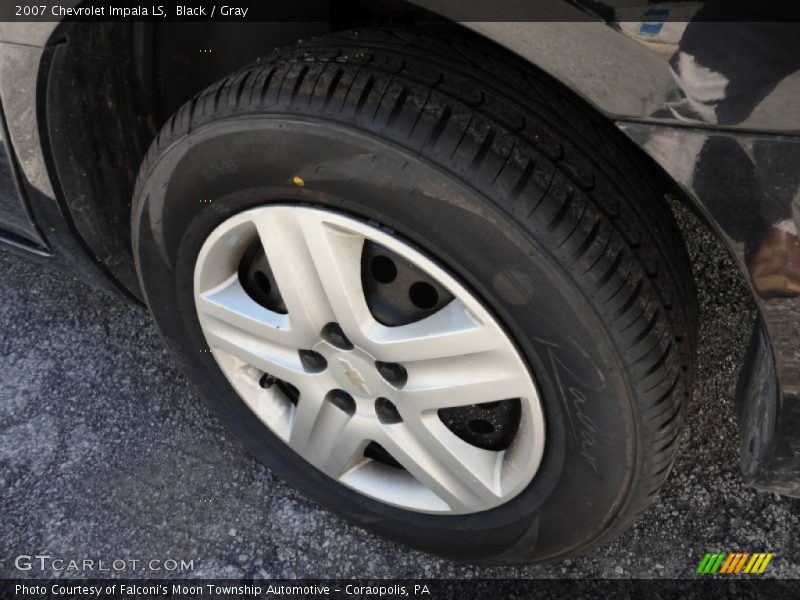 Black / Gray 2007 Chevrolet Impala LS