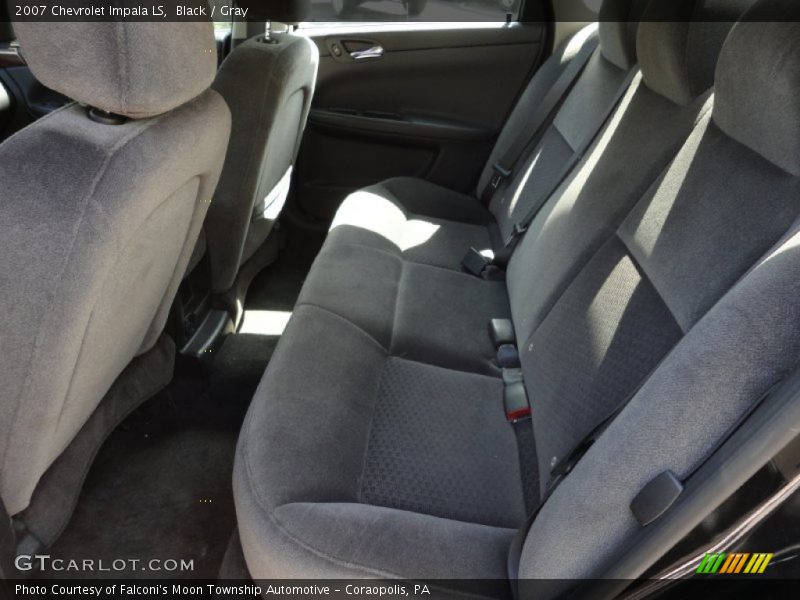 Black / Gray 2007 Chevrolet Impala LS