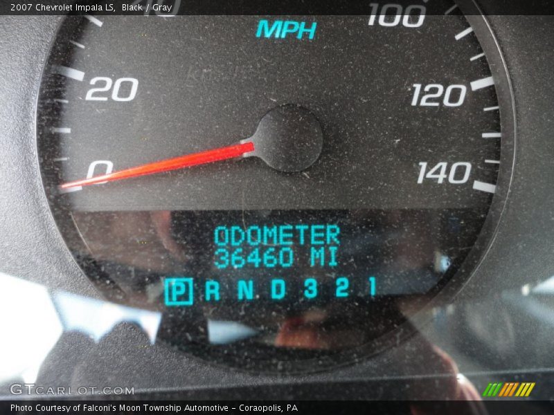 Black / Gray 2007 Chevrolet Impala LS